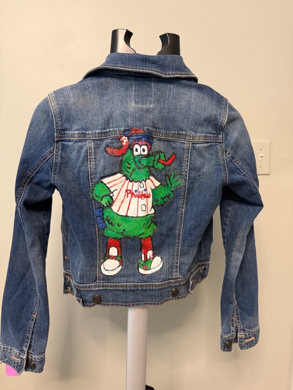 Philly fanatic GAP Blue Denim Jacket